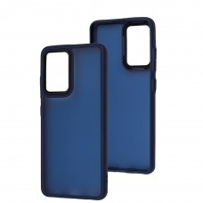 Чохол для Samsung Galaxy A32 (A325) Wave Matte Color midnight blue