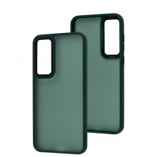Чохол для Samsung Galaxy A35 5G Wave Matte Color forest green