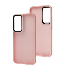 Чохол для Samsung Galaxy A34 (A346) Wave Matte Color pink sand