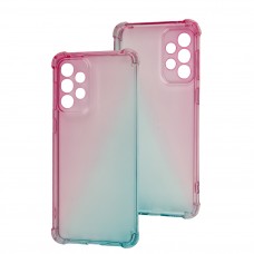 Чохол для Samsung Galaxy A33 5G Wave Shine pink / turquoise
