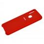Чехол для Samsung Galaxy A10s (A107) Silky Soft Touch темно-красный