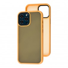 Чехол для iPhone 12 Pro Max WAVE Matte Colorful orange