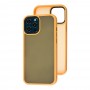 Чохол для iPhone 12 Pro Max WAVE Matte Colorful orange