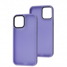 Чохол для iPhone 12 / 12 Pro WAVE Matte Colorful light purple