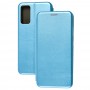 Чехол книжка Premium для Samsung Galaxy S20 FE (G780) голубой