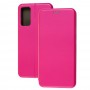 Чохол книжка Premium для Samsung Galaxy S20 FE (G780) рожевий