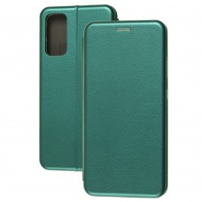 Чехол книжка Premium для Samsung Galaxy S20 FE (G780) зеленый