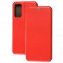 Чохол книжка Premium для Samsung Galaxy S20 FE (G780) червоний