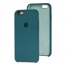 Чохол silicone case для iPhone 6/6s "сірий-синій"