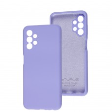 Чехол для Samsung Galaxy A13 (A135) Wave Full camera light purple