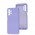 Чехол для Samsung Galaxy A13 (A135) Wave Full camera light purple