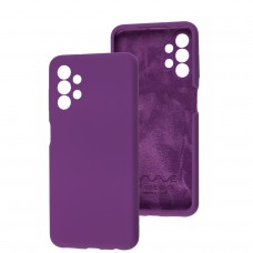 Чехол для Samsung Galaxy A13 (A135) Wave Full camera purple