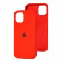 Чохол для iPhone 12/12 Pro Square Full silicone червоний / red