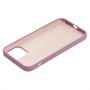 Чехол для iPhone 12 / 12 Pro Silicone Full лиловый / lilac pride