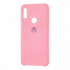 Чехол для Huawei Y6 2019 Silky Soft Touch светло-розовый 