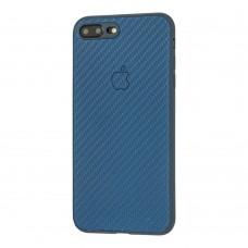 Чохол Carbon New для iPhone 7 Plus / 8 Plus синій