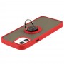 Чохол для iPhone 12/12 Pro LikGus Edging Ring червоний