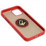 Чехол для iPhone 12 / 12 Pro LikGus Edging Ring красный 