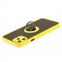 Чохол для iPhone 11 Pro Max LikGus Edging Ring жовтий