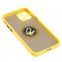Чохол для iPhone 11 Pro LikGus Edging Ring жовтий