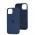Чехол для iPhone 13/14 Square Full silicone синий/blue cobalt