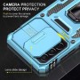 Чохол для Samsung Galaxy A23 Camshield Army Ring блакитний / light blue