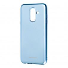 Чехол для Samsung Galaxy A6+ 2018 (A605) Molan Cano Jelly глянец голубой