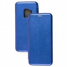 Чехол книжка Premium для Samsung Galaxy S9 (G960) синий