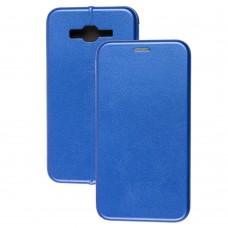 Чехол книжка Premium для Samsung Galaxy J7 (J700) /J7 Neo синий