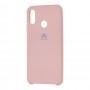 Чехол для Huawei P Smart Plus Silky Soft Touch "бледно-розовый"
