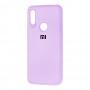Чехол для Xiaomi Redmi 7 Logo фиолетовый