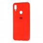 Чохол для Xiaomi Redmi Note 7 Logo червоний
