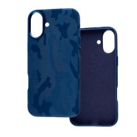 Чохол для iPhone 16 WAVE Khaki Magnetic blue