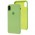 Чохол silicone case для iPhone Xr mint