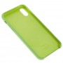 Чехол silicone case для iPhone Xr mint