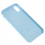 Чехол silicone case для iPhone Xr голубой / lilac blue 