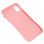 Чехол silicone case для iPhone Xr pink