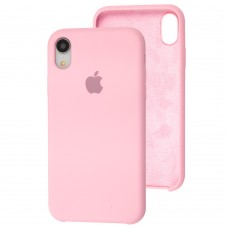 Чехол silicone case для iPhone Xr light pink 