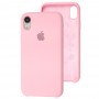 Чехол silicone case для iPhone Xr light pink 