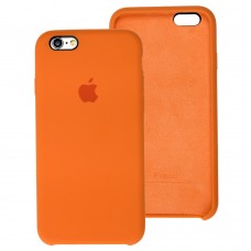 Чехол Silicone для iPhone 6 / 6s case apricote