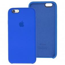 Чехол Silicone для iPhone 6 / 6s case синий