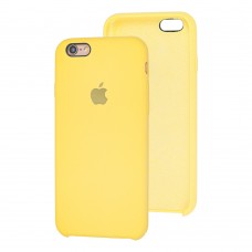 Чохол Silicone для iPhone 6 / 6s case жовтий