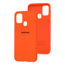 Чохол для Samsung Galaxy M31 (M315) Silicone Full помаранчевий