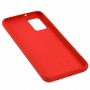 Чехол для Samsung Galaxy A02s (A025) Wave colorful красный