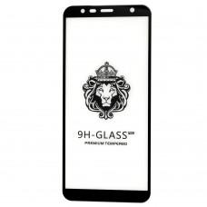 Защитное стекло для Samsung Galaxy J4+ 2018 (J415) Full Glue Lion черное 
