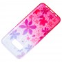Чохол для Samsung Galaxy S8 (G950) Glamour ambre рожевий "квіти"