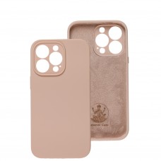 Чехол для iPhone 13 Pro Lakshmi Square Full camera розовый / pink sand