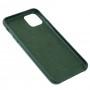 Чохол для iPhone 11 Pro Max Leather case (Leather) "зелений ліс"