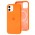 Чехол для iPhone 12 / 12 Pro MagSafe Silicone Full Size kumquat