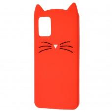 3D чохол для Samsung Galaxy A31 (A315) кіт червоний